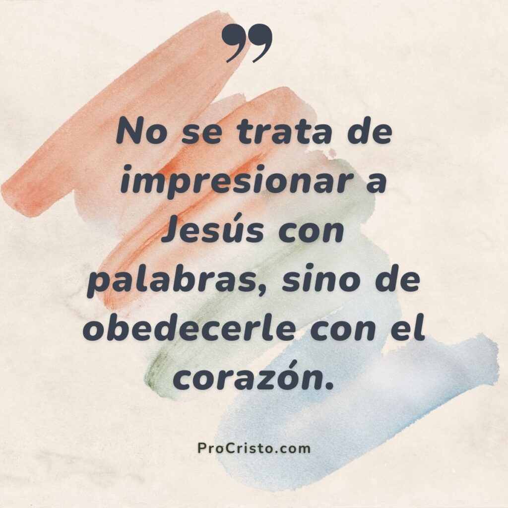¿Conozco a Jesús o solo lo imito? Una reflexión sobre Mateo 7:21-23 Verdaderos y falsos discípulos según las palabras de Jesús 2 C00000728