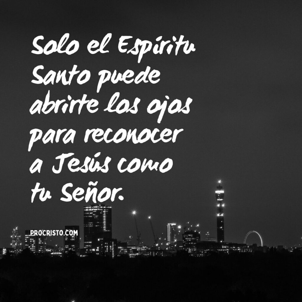 ¿Quién puede decir “Jesús es el Señor”? La revelación de 1 Corintios 12:3 2 C00000875