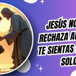 Jesús sana a un hombre con lepra